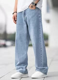 FashionForward Men Loose Fit Mid Rise Light Blue Jeans